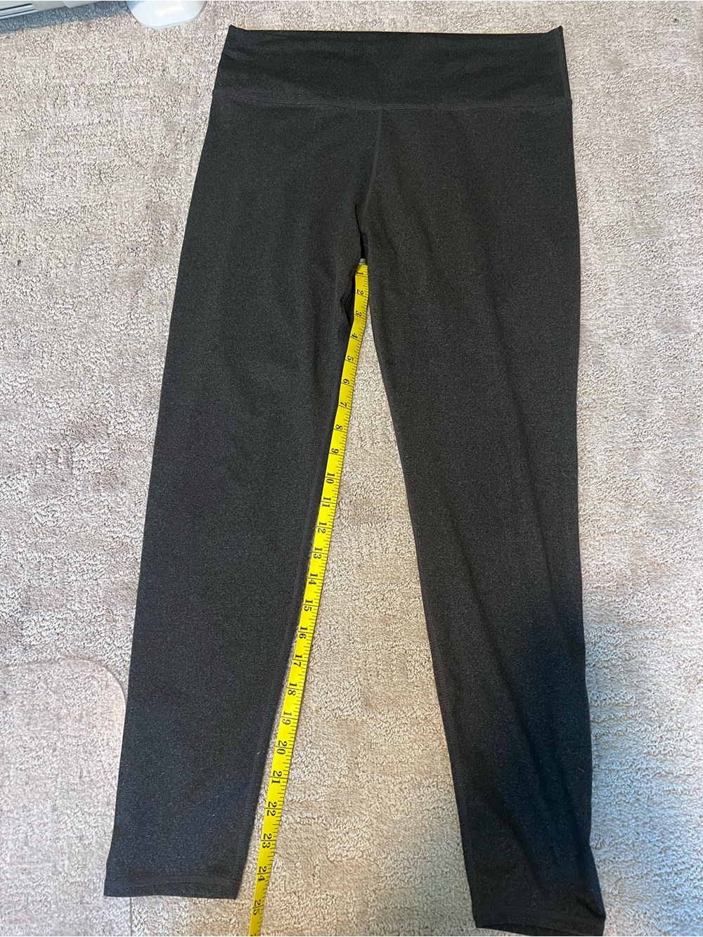 Fabletics Gray High-Rise Active Leggings